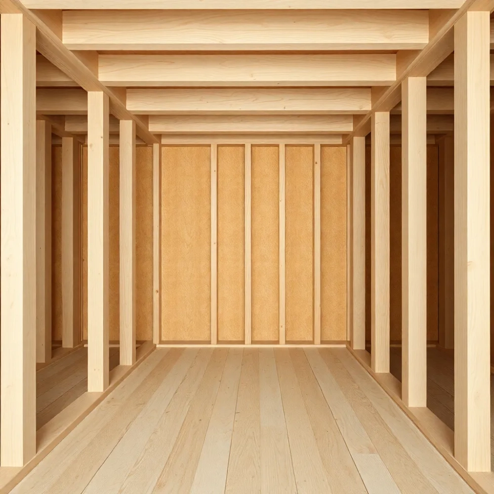 Czym wypełnić przestrzeń między legarami