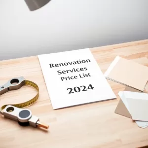 Cennik usług remontowych 2024